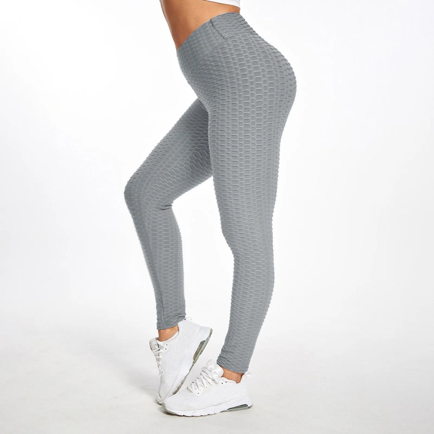 Womens High Waisted Leggings Seamless Workout Yoga Pants Butt Lift Fitness Tummy Control Jogger Sweatpants