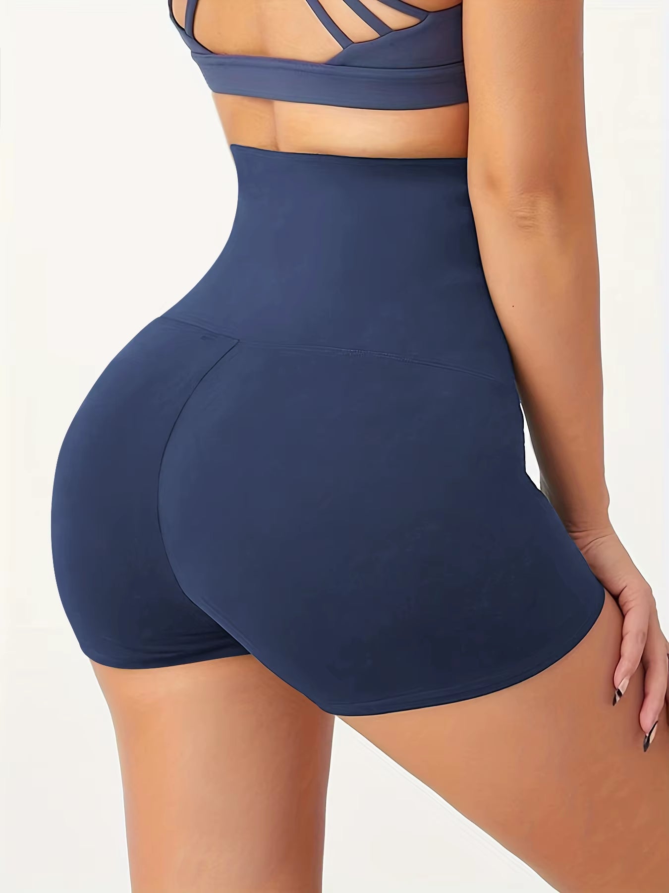 10 Layer Buckle Sexy Gym Shorts Woman Skinny Stretch Fitness Sport Shorts Summer 2024 Compression