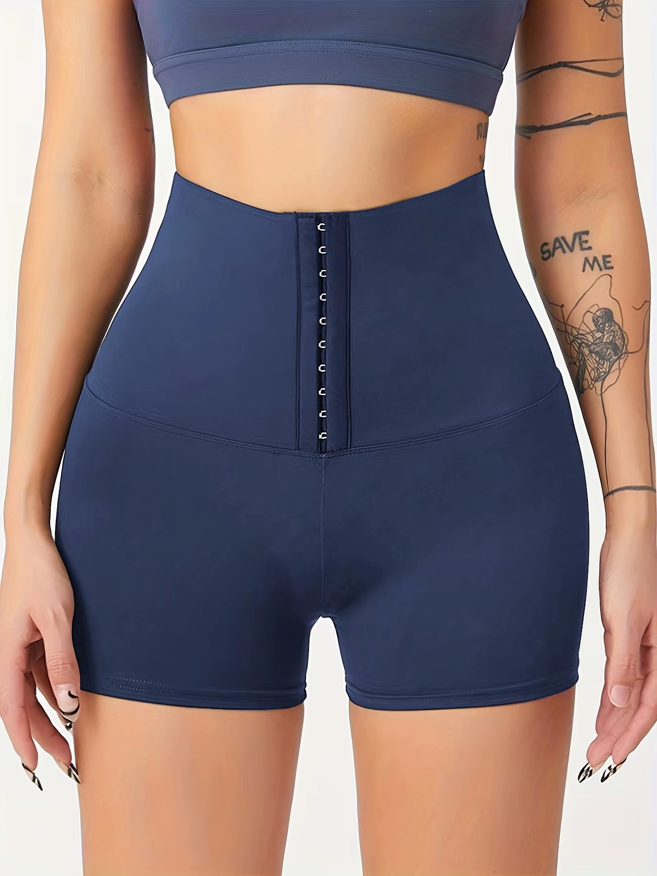 10 Layer Buckle Sexy Gym Shorts Woman Skinny Stretch Fitness Sport Shorts Summer 2024 Compression